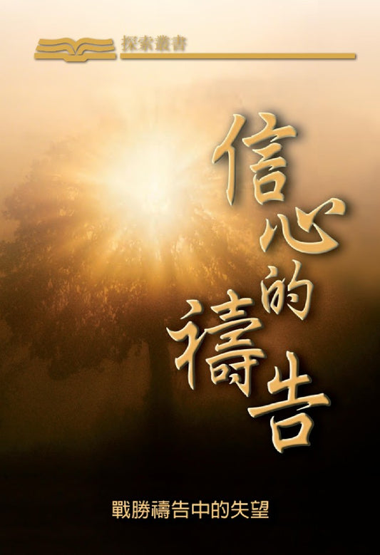 信心的禱告│ Praying with Confidence (Traditional Chinese Discovery Series)
