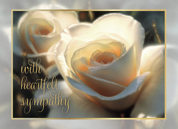 Boxed Sympathy Cards: Roses by Heartland