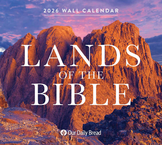 Lands of the Bible 2026 Wall Calendar [Offer]