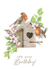 Birdhouse Blooms | Birthday Boxed Cards