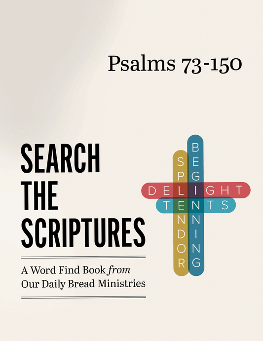 Psalms 73-150:  A Word Find Book from Our Daily Bread Ministries