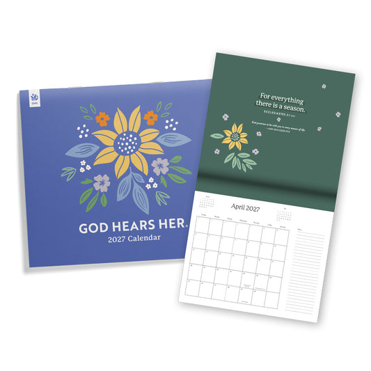 God Hears Her 2027 Wall Calendar