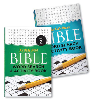 ODB Bible Word Search & Activity Book Set (Volume 1 & 2)