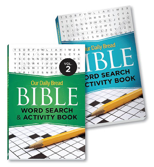 ODB Bible Word Search & Activity Book Set (Volume 1 & 2)