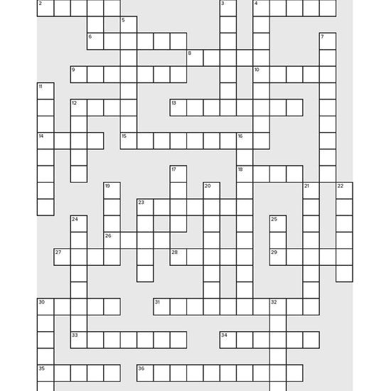 Crossword puzzle on a white background with answer key on page 12 in Search the Scriptures Psalms 73-150, a word find book by Our Daily Bread Ministries