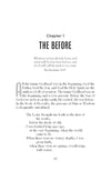 Text page from chapter entitled 'The Before' and biblical reference from Ecclesiastes in Soul Journey by Barbara L. Peacock