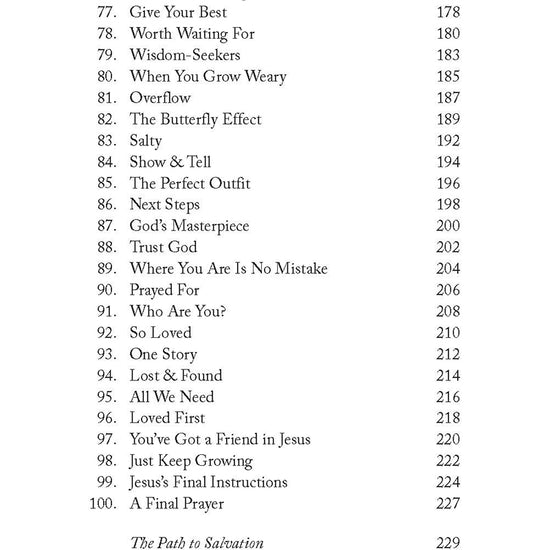 Table of contents for 'You Got This!' book by Crystal Stine for middle schoolers, featuring such chapters as There Will Be Signs and Give Your Best