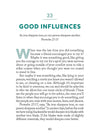 Chapter 33 page titled Good Influences from 'You Got This!' book by Crystal Stine for middle schoolers