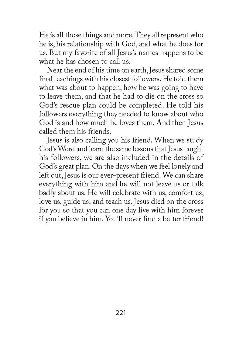Text from chapter 97 about You've Got A Friend In Jesus from 'You Got This!' book by Crystal Stine for middle schoolers