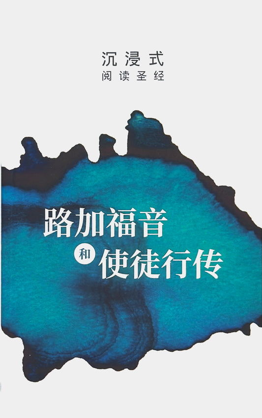 沉浸式 沉阅读圣经 路加福音 使徒行传 | Immerse: Luke and Acts (Simplified Chinese)