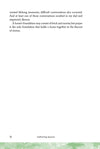 Text interior page from Chapter 1 Gathering Spaces in Making Room for God workbook by Cathy Baker