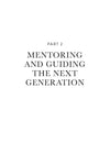 Text entitled 'Mentoring and Guiding the Next Generation Part 2' on a white background from Man to Man: African American Voices on Faith, Wisdom, and Perseverance book on a white background