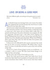 Chapter 6 entitled Love: On Being a Good Mom and a blue chair icon on a white background in Two-Minute Timeouts for New Moms book by Andrea Fortenberry