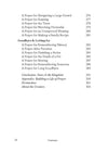 Table of contents for Prayers for Ordinary Life book by Reclaim Today featuring such sections as goodbyes and letting go