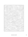 Word search puzzle with letters on a white background in Search the Scriptures: Galatians, Ephesians, Philippian & Colossians, a word find book by Our Daily Bread Ministries.