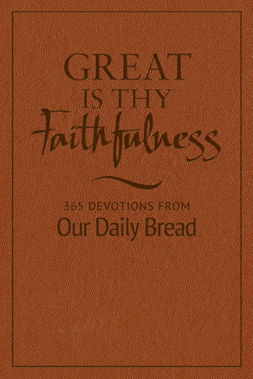 Great Is Thy Faithfulness