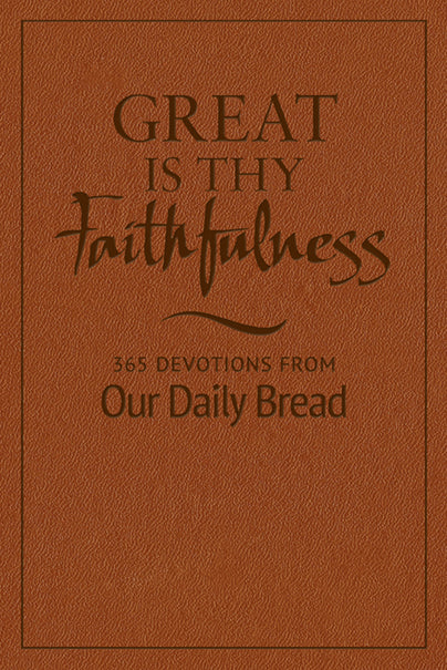 Great Is Thy Faithfulness